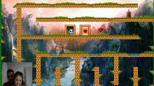 Dasha Game Play играет Огонь и Вода: Панды