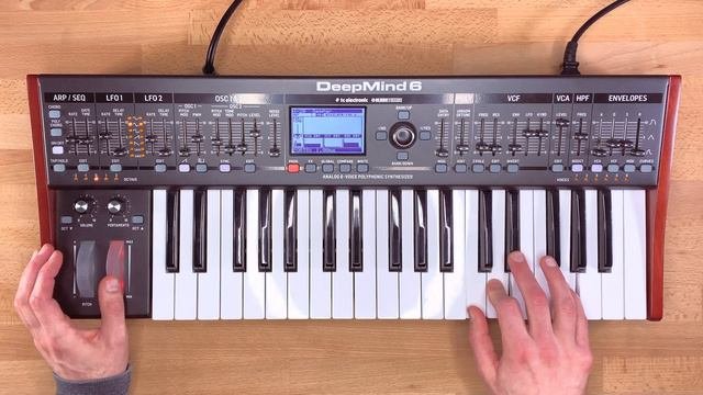 Behringer Deepmind - Presets For Ambient, Dub And Melodic Techno (Sound Demo) No Talking