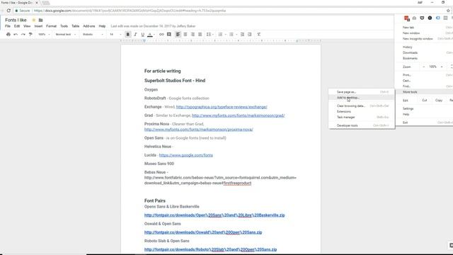 How to add Google Docs to your desktop so it looks and works like Microsoft Word