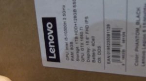 Купил ноутбук LENOVO Legion 5 15IMH05H Phantom Black (81Y600DMRA) распаковка