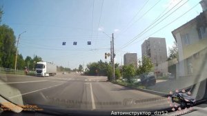 7 грубых ошибок на маршруте экзамена ГИБДД