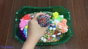 MIXING TOO MUCH STUFF Into STORE BOUGHT SLIME | SATISFYING Slime Videos
