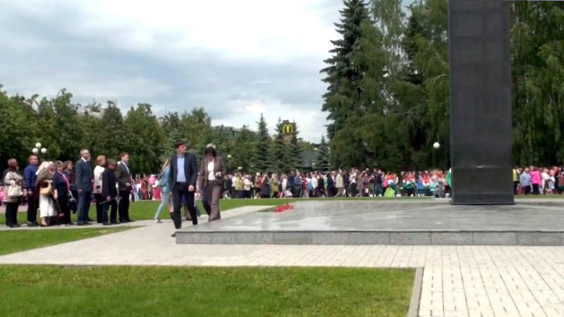 Видеоролик посвященный мемориальному комплексу ола