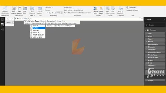 Topn dax function in power bi | topn dax function in power bi desktop | topn dax function