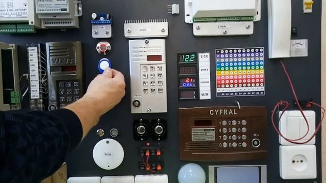 Контроллер Z-5R, запись мастер ключа, запись ключа Mifare в память контроллера. смотреть онлайн