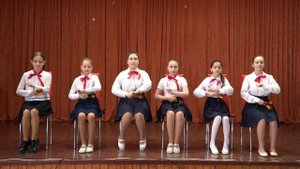 Ансамбль ложкарей. "Во саду ли в огороде".