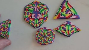 Калейдоскоп из полимерной глины лепка