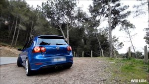 VW Golf R32 - Review, Start-Up, REVS, Accelerations and more !!