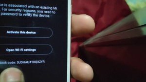 13 This device is locked full video voice