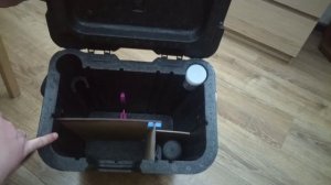 Artekno. Апгрейд зимнего рыболовного ящика без сверления.