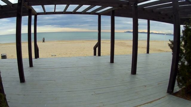 ЛУЗАНОВКА | Одесса | Прогулка по пляжу Февраль смотреть онлайн