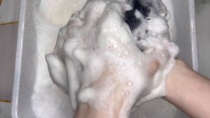 ASMR 🪵🐚Tar and Dove soap | АСМР 🪵🐚Мыление мыла Дегтярное и Dove