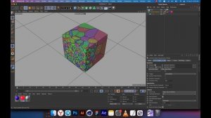 Cinema 4D - Урок 6 (Разбиваем объекты, Voronoi Fracture)