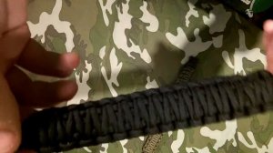 Браслет выживания из паракорда