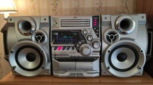 Демонстрация после профилактики JVC MX-G71R / Demo JVC MX-G71R after repair