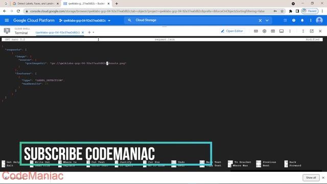 Detect Labels, Faces, and Landmarks in Images with Cloud Vision API | Qwiklabs GSP037 | CodeManiac