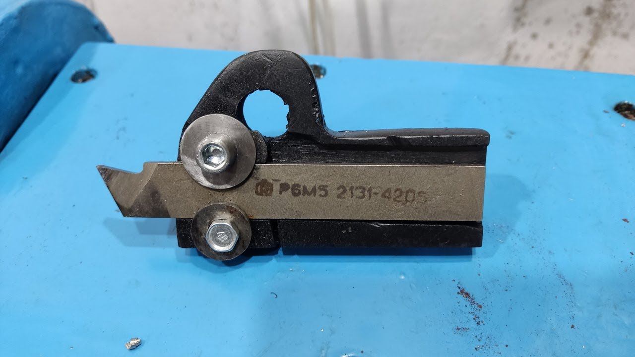 Пружинный отрезной резец своими руками смотреть онлайн