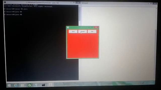 program in java to change background color of window by clicking on button смотреть онлайн
