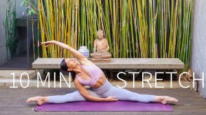 10 MIN STRETCH & COOL DOWN ROUTINE || Feel Good Flow - Move With Nicole