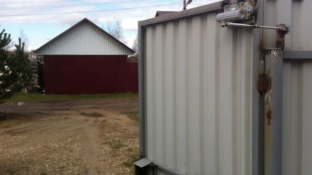 Установка доводчика на калитку без перекладины смотреть онлайн