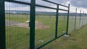 Забор сетка рабица