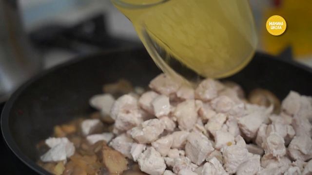 Зимний жульен с курицей: приготовьте на каникулах смотреть онлайн