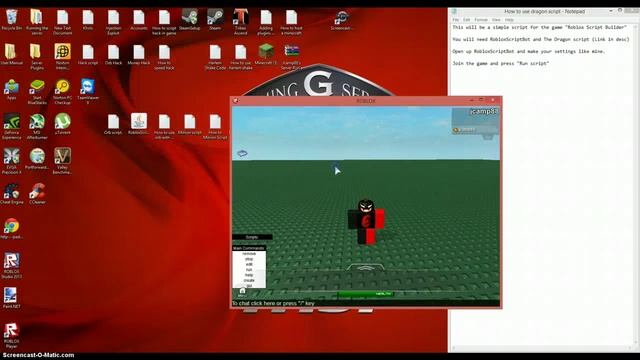 Roblox Dragon Script 2014 смотреть онлайн