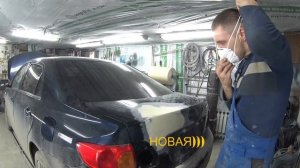 Кузовной ремонт Toyota Corolla #покраскаавто