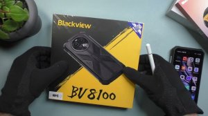 Распаковка Blackview BV8100 и ещё двух товаров