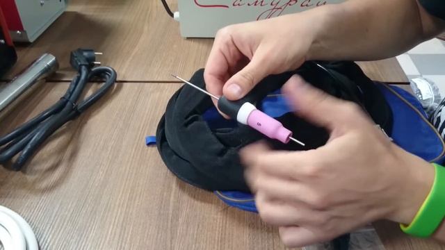 Как укомплектовать аргоновую горелку.