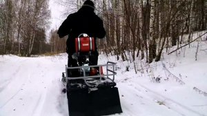 Мотобуксировщик Мухтар