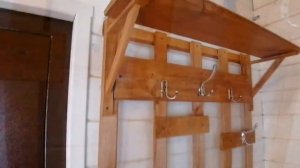 Как недорого сделать вешалку своими руками I Отходы в дело