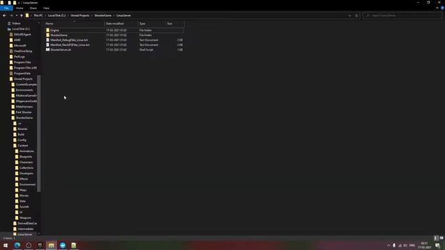 Dockerize Unreal Engine Dedicated game server [Linux container]