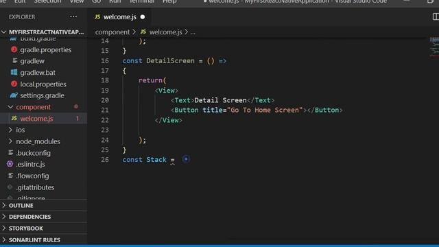 15. Stack Navigator In React Native (Version 5) смотреть онлайн