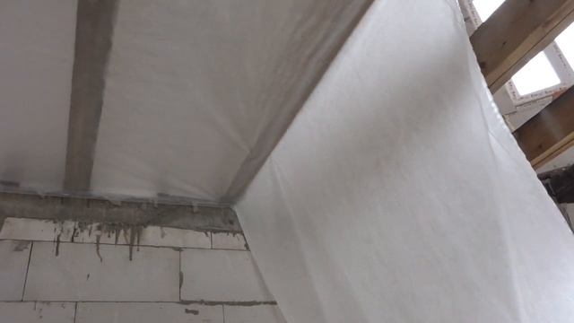 Пароизоляция на потолок в одиночку. Пароизоляция потолка
