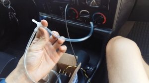 Ставим датчик давления турбины на BMW e34 turbo