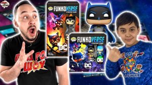 ПАПА РОБ И ЯРИК И БЭТМЕН: НАСТОЛЬНЫЕ ИГРЫ DC ОТ FUNKO! ДЖОКЕР АТАКУЕТ НА ПАПА ДОМА!