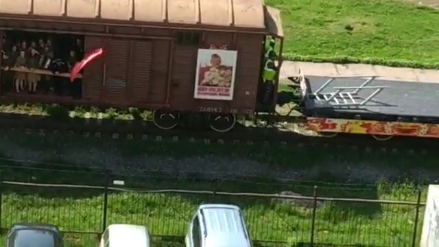 Паровоз в Энгельсе