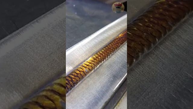 Tig welding Walking The Cup techniques tips & hacks on a stainless steel plate #