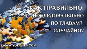 Как правильно писать книгу: последовательно, по главам, случайными кусочками?