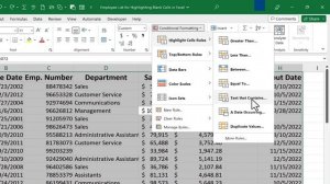 Highlighting Blank Cells in Excel