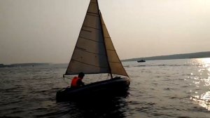 Швертбот Mewa-2. 1977 г.в. Первый спуск на воду