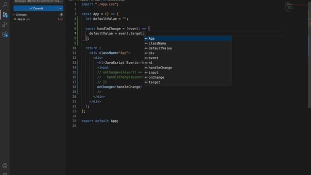 Events in JavaScript using ReactJs | JavaScript tutorial for beginners