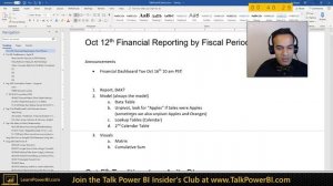 Financial Reporting in Power BI ?Talk Power BI LIVE (Subscribe & Join)