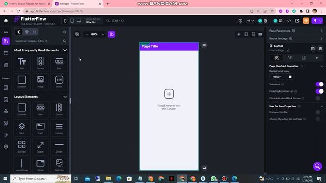 FlutterFlow Tutorial For Beginners 2023 || Flutter Flow App Development 2023