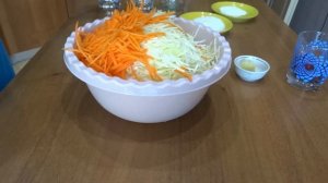 Капуста суточная!!!  ВКУСНАЯ МАРИНОВАННАЯ КАПУСТА!