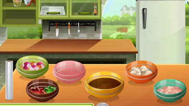 Мультик. Прохождение игры. Кухня Сары. Пикник Шашлыки. Подборка. Готовка. Игры мультики. смотреть онлайн