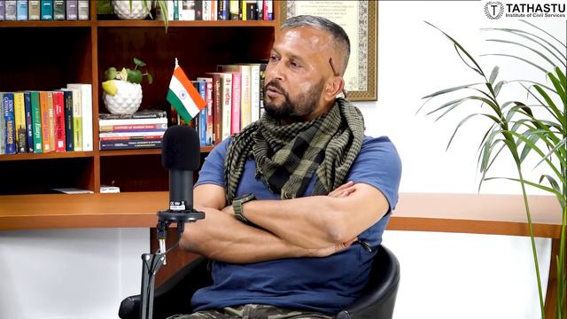 Unfiltered Podcast:Col Rajeev Bharwan|Samvaad|@soldierunplugged9791#indianarmy #tathastuics #upsc