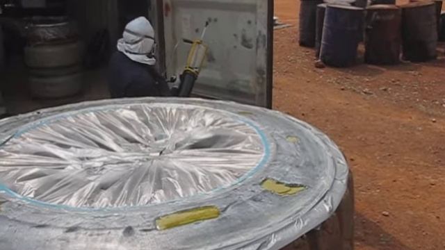 Восстановление шины эластомером смотреть онлайн