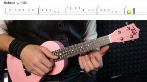 Простая новогодняя песня на укулеле. Разбор и табы. Маленькой елочке... Гитарист с укулеле. Чиво?)